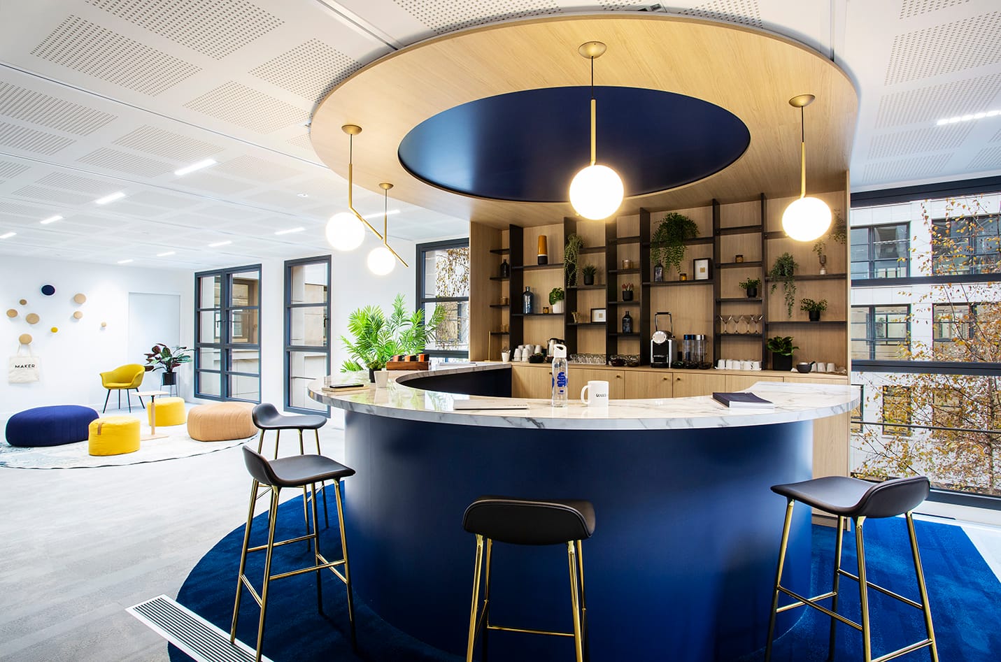 Aménagement salle de pause