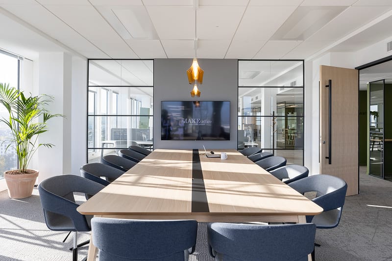 Espace marketing suite FREO conçu par MAKE Office à Rueil-Malmaison